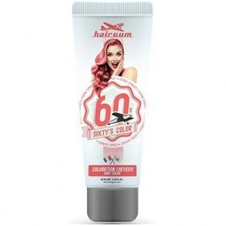 Hairgum Sixty's Color 60ml Sunset Coral